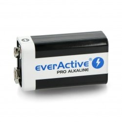 Alkalická baterie EverActive Pro Alkaline 6LR61 9V