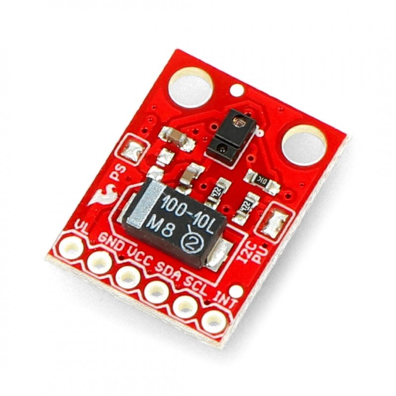 Senzor APDS-9960 RGB a detektor gesta 3,3 V I2C - SparkFun