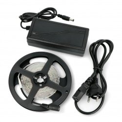 Sada: LED pásek SMD3528 IP20 4,8 W, 60 LED / m, studená barva -