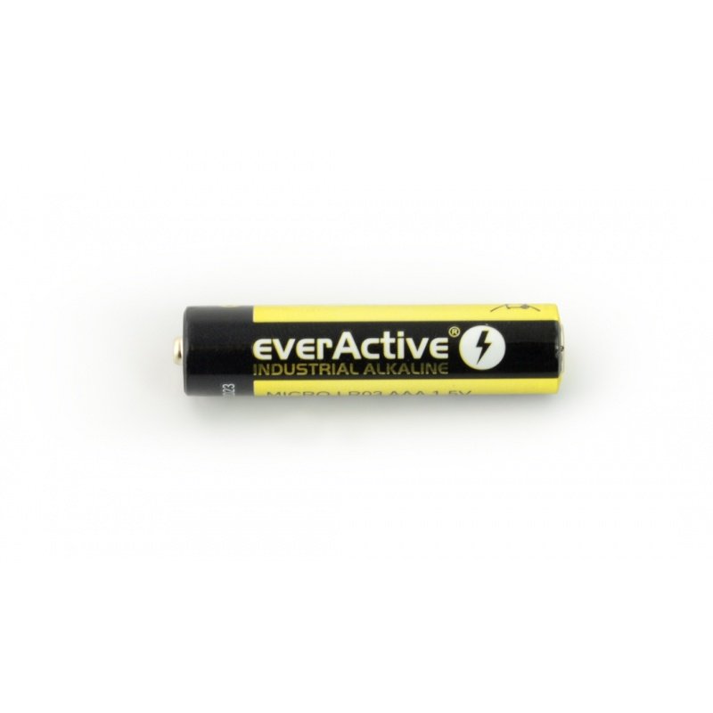 EverActive průmyslová alkalická baterie AAA (R3 LR03) - 2 ks.