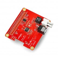 JustBoom Digi Hat - zvuková karta pro Raspberry Pi 3/2 / B +