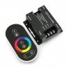 Ovladač RGB LED pásků a pásků s RF dotykovým dálkovým ovládáním Ovladač RGB LED pásků a pásků s RF dotykovým dálkovým ovládáním - zdjęcie 1