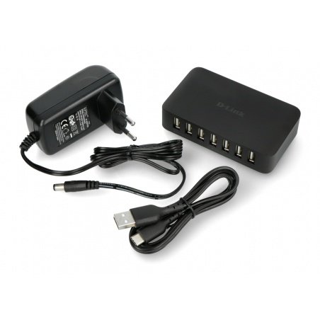 D-Link DUB-H7 - aktivní 7portový rozbočovač s napájením 5V / 3A D-Link DUB-H7 - aktivní 7portový rozbočovač s napájením 5V / 3A