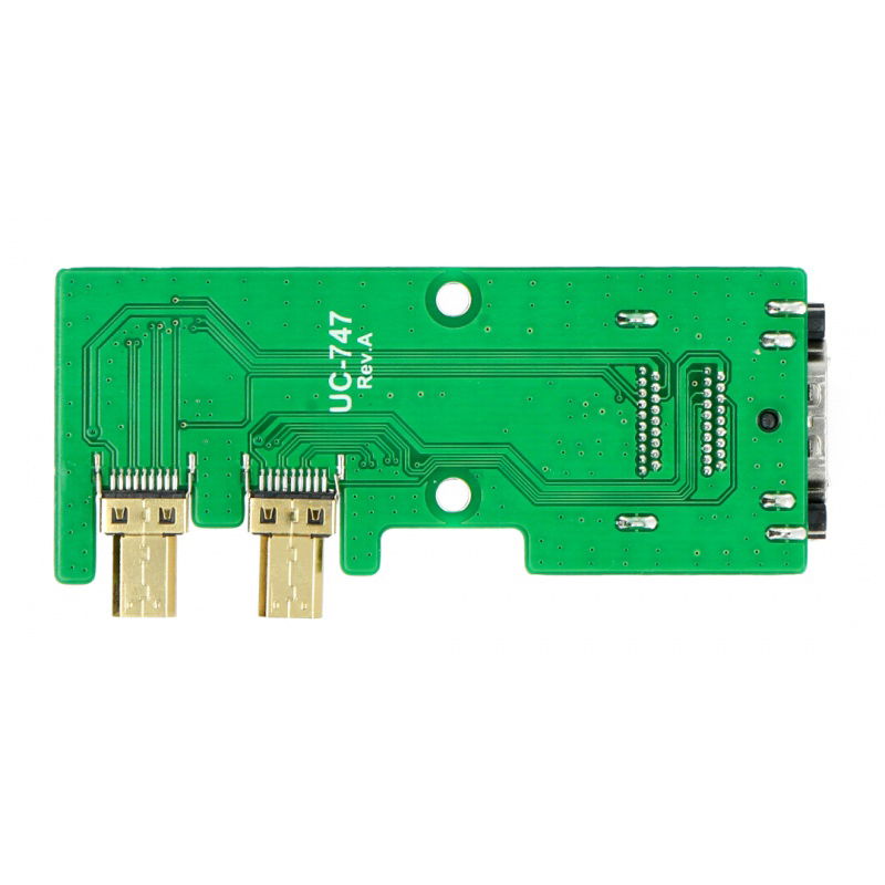 UCTRONICS Micro HDMI to HDMI Adapter Board for Raspberry Pi 4