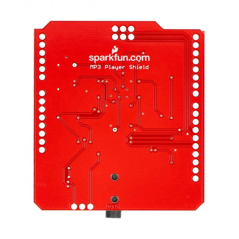 MP3 přehrávač VS1053 Shield - Štít pro Arduino - SparkFun