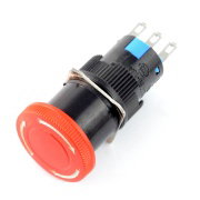 Bezpečnostní vypínač ON-OFF houba - 23 mm