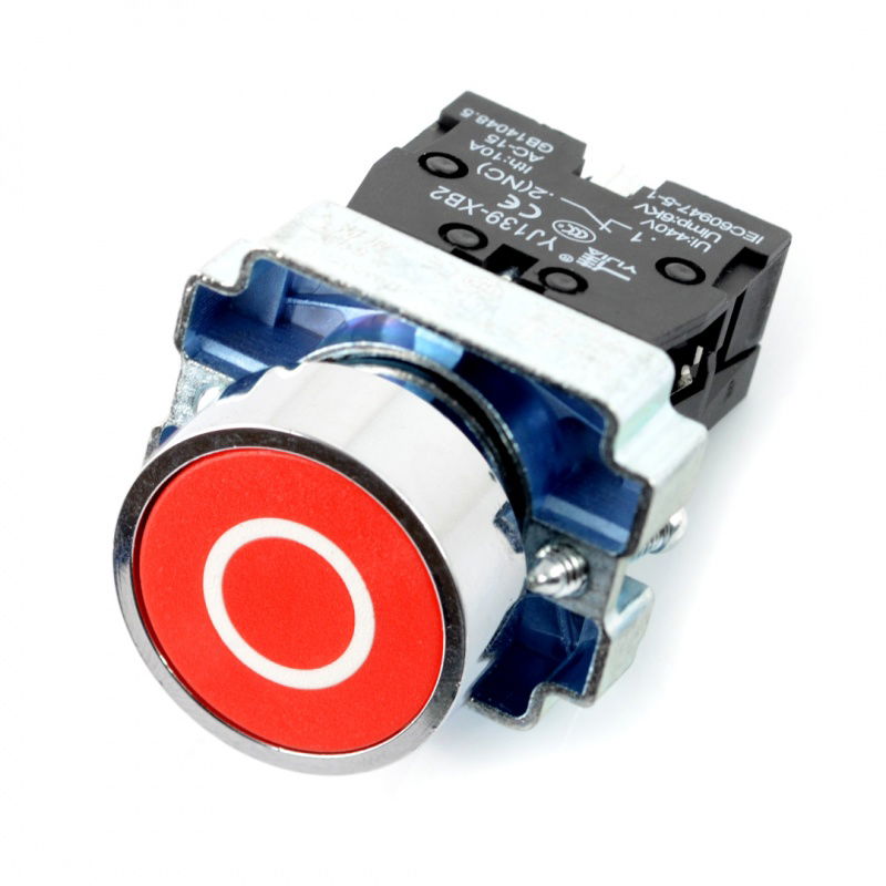 Monostabilní panelový spínač - PT-29R - 10A 440V NC 0