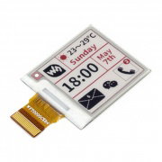 E-papír E-Ink (B) 1,54 '' 200x200px - tříbarevný displej (bez