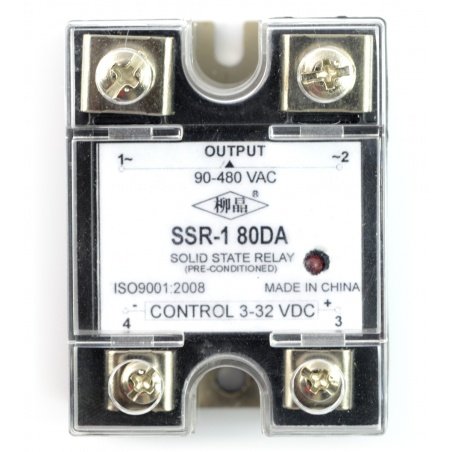 Polovodičové relé SSR-80A 480VAC / 80A - 32VDC