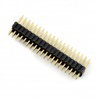 2x20 goldpin zástrčka, přímá rozteč 2,54 mm