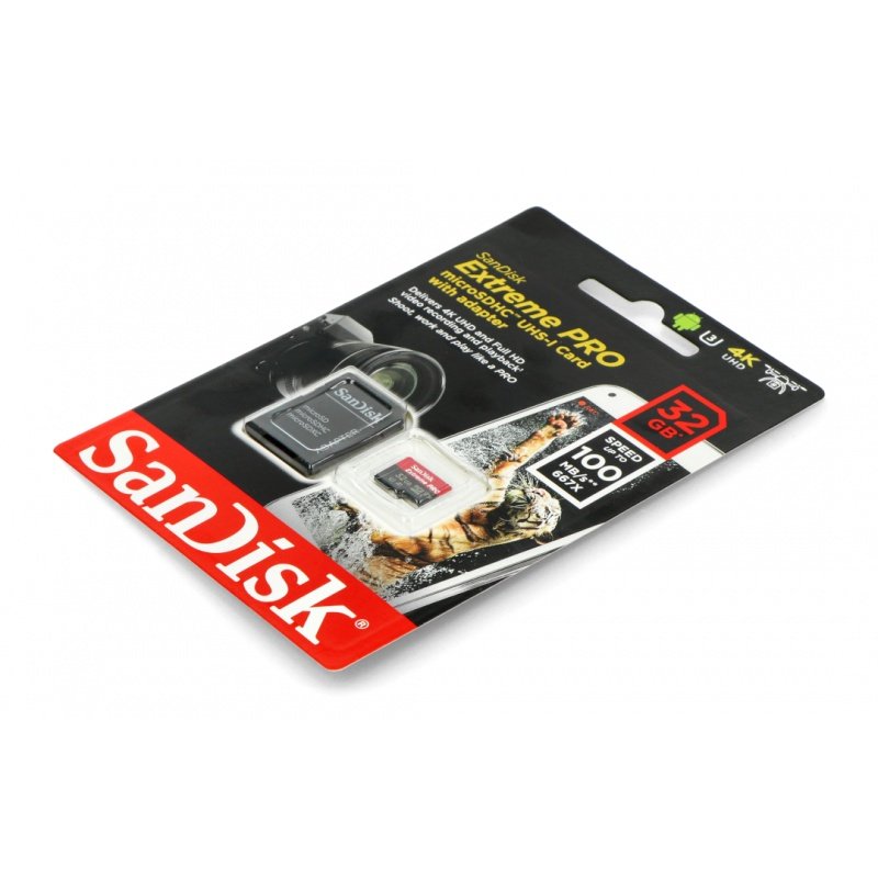 Paměťová karta microSD SanDisk Extreme Pro 667x 32 GB 100 MB /