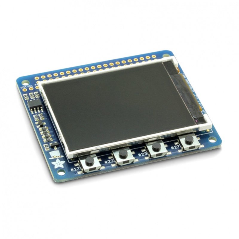 Mini Kit PiTFT Hat - displej 2,2 '' 320x240 pro Raspberry Pi