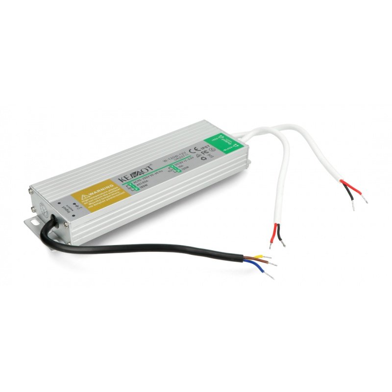 Napájecí zdroj W-120W-12V pro LED pásky a pásky vodotěsné IP67