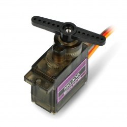 TowerPro MG90S is with metal gears