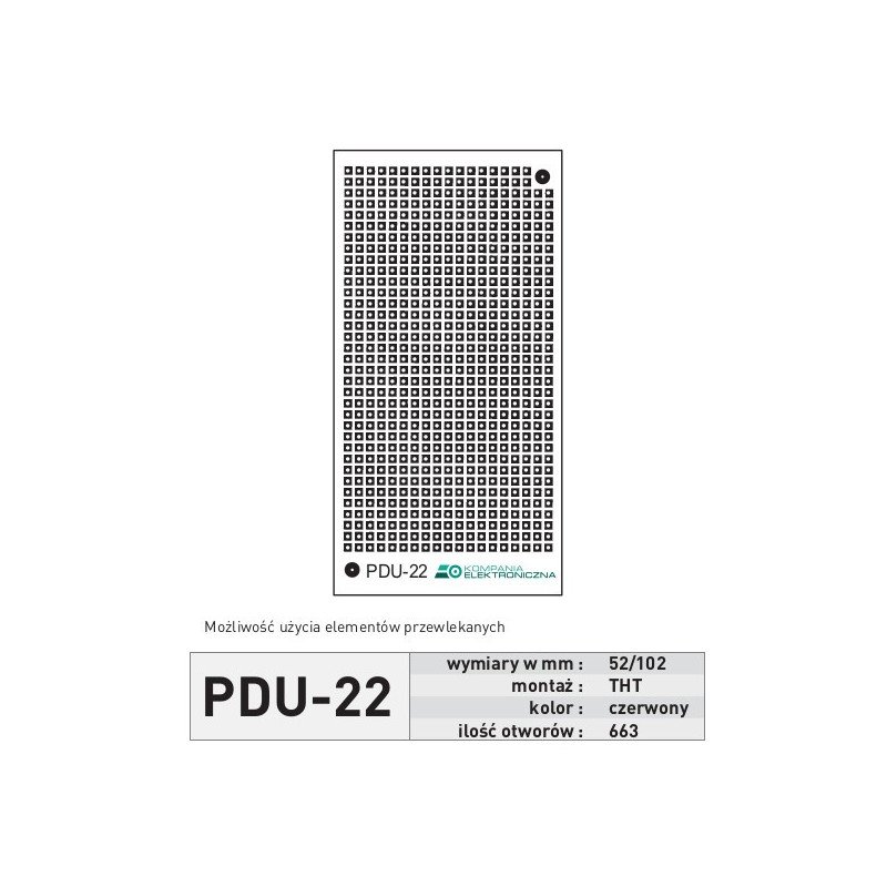 Univerzální PCB PDU22