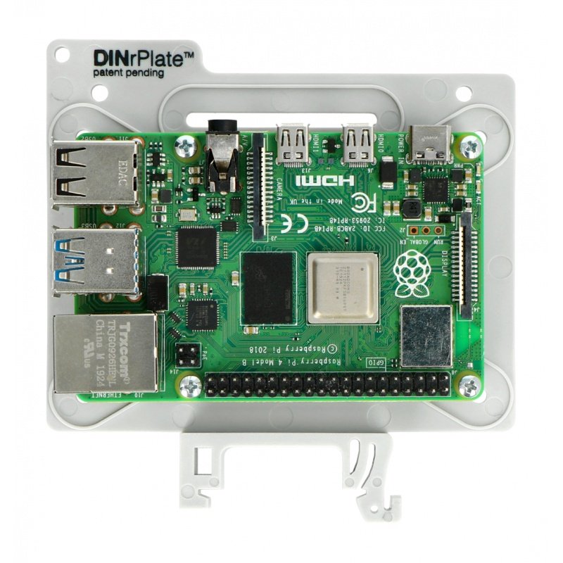 DUV1 - uniwersalne mocowanie na szynę DIN dla PCB, SBC, SSD