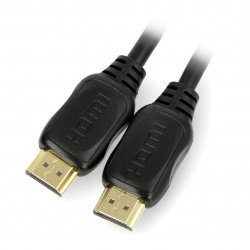 Przył.HDMI-HDMI 1,5m zawieszka (1.4)6mm