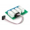 Tinycontrol GSMKON-010 - reléová deska 4x 16A / cívka 12V pro - zdjęcie 4