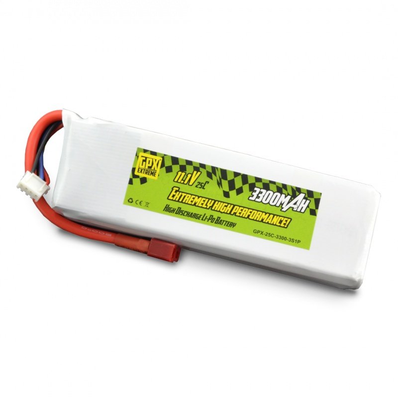 Balení Li-Pol GPX Extreme 3300mAh 25C 3S 11,1V