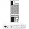 Univerzální PCB PDU70 - napájecí zdroj THT - zdjęcie 2