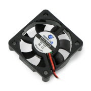 Ventilátor 12V 50x50x10mm 2 vodiče - JST 2pin 2,54mm konektor
