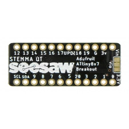Adafruit ATtiny817 Breakout with seesaw - STEMMA QT / Qwiic Adafruit ATtiny817 Breakout with seesaw - STEMMA QT / Qwiic