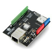DFRobot Ethernet Shield - W5200 v1.1 se čtečkou karet microSD -