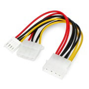 Napájecí kabel Molex na mini-Molex + Molex - 15 cm