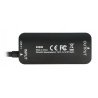 ADAPTER HDMI(M) DISPLAYPORT(F)+ZASILANIE USB NA KABLU 24CM 4K - zdjęcie 4