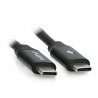 Lanberg USB C - USB C 2.0 černý prémiový kabel QC 4.0 PD 1,8 m - zdjęcie 4