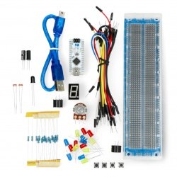 Sada elektronických součástek pro Arduino + Iduino Nano -
