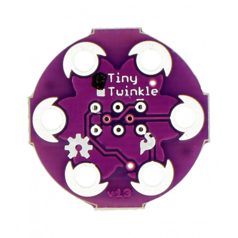 LilyTiny - mikrokontrolér ATtiny85 - naprogramovaný - SparkFun