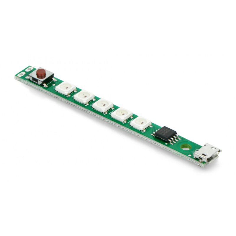 Kitronik USB RGB LED strip with pattern selector