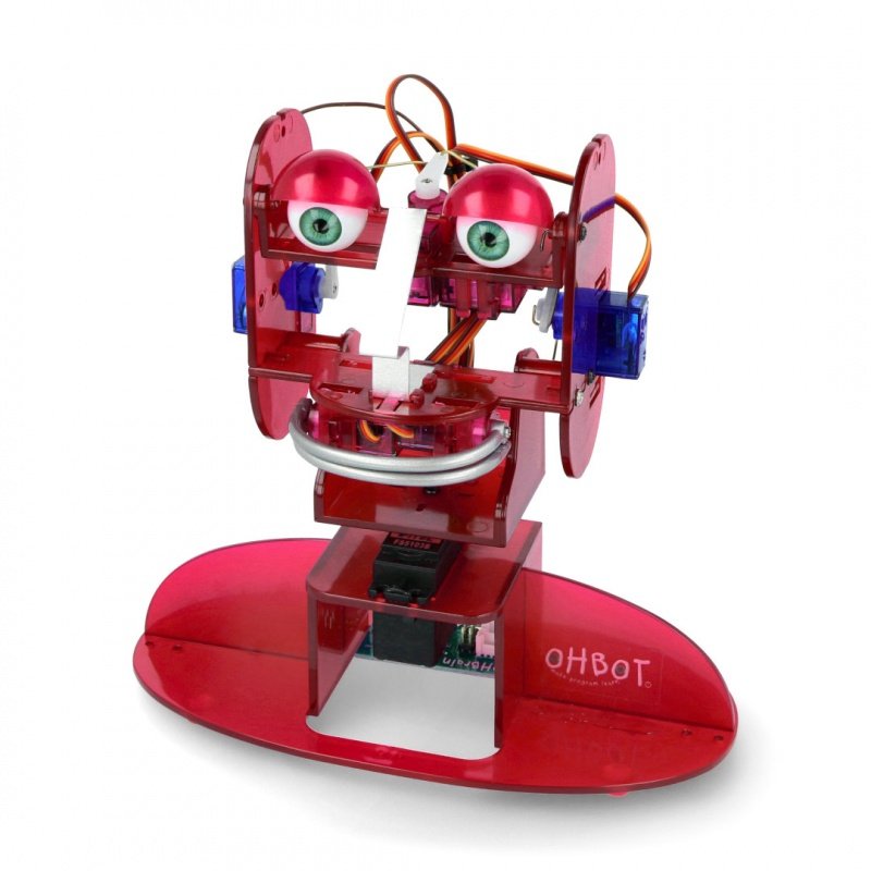 Sestavený vzdělávací robot Ohbot 2.1 - pro Raspberry Pi