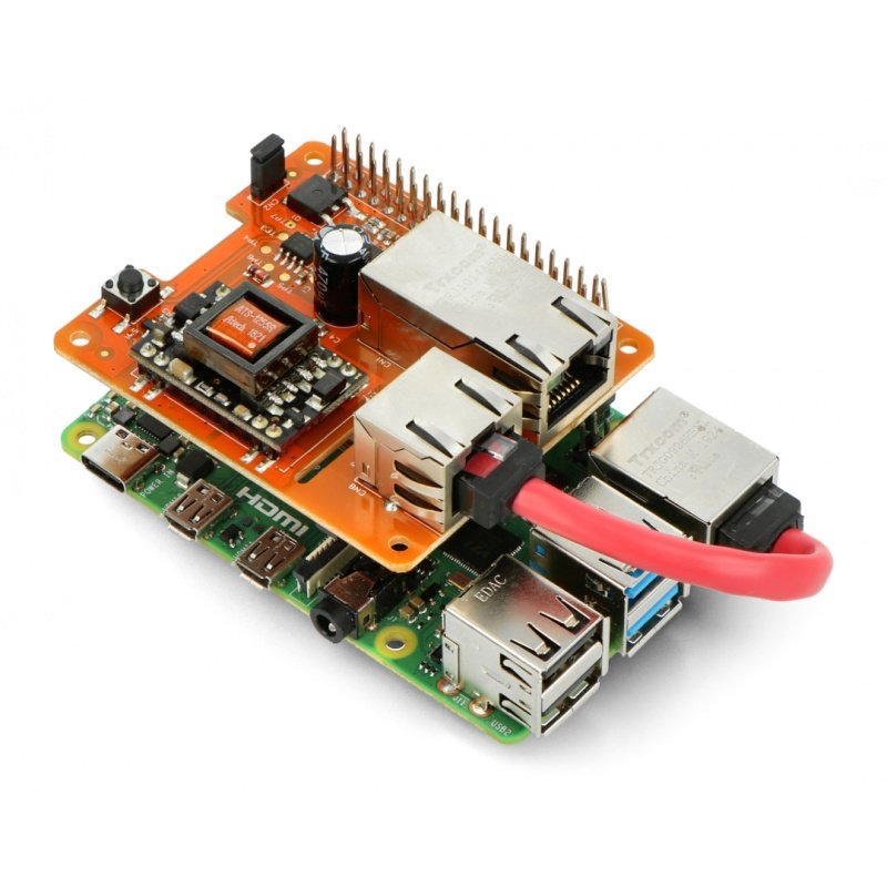 Přepínač Pi PoE HAT - napájení přes Ethernet pro Raspberry Pi