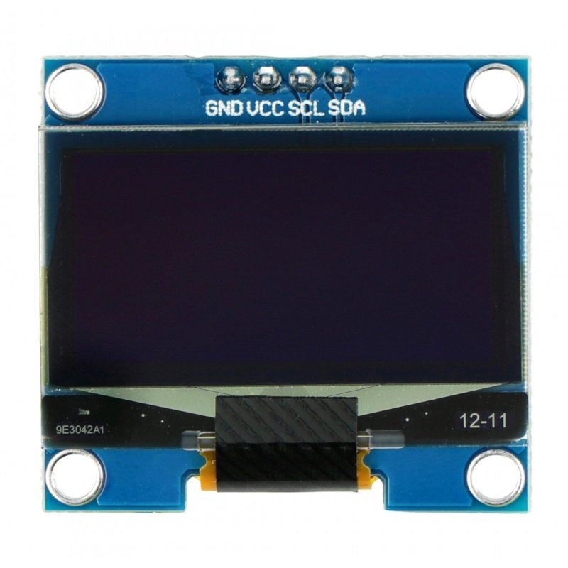 OLED displej, modrá grafika, 1,3 '' 128x64px I2C v2 - modré