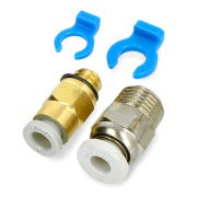 Zestaw złącz pneumatycznych - 2,5mm i 4,0mm - 2szt.