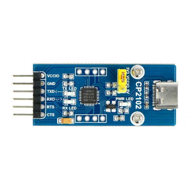 CP2102 USB UART Board (Type C), USB To UART (TTL) Communication