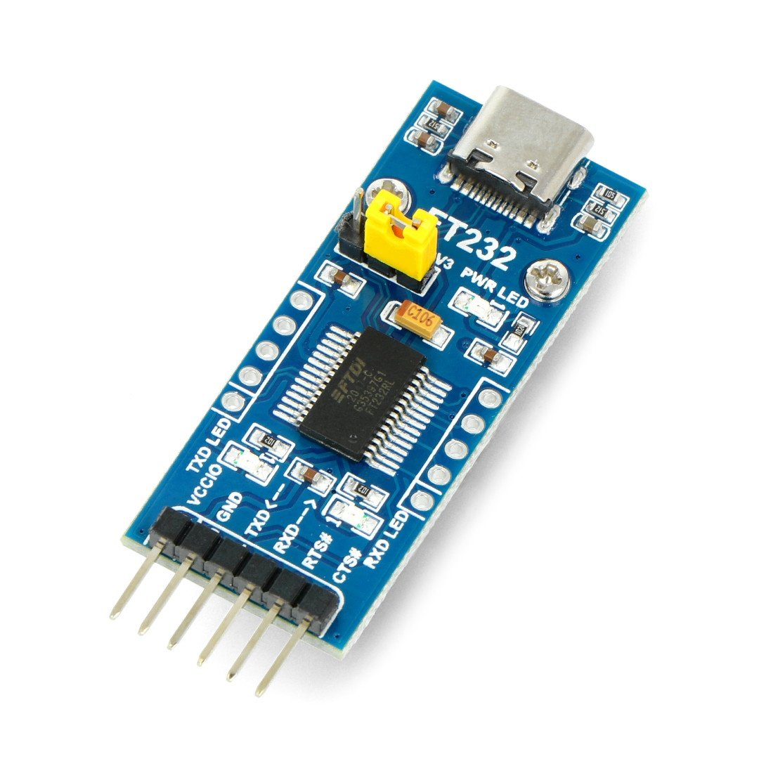 FT232 USB UART Board (Type C), USB To UART (TTL) Communication
