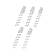 5mm RGB LED koeficientová katoda - 5ks.