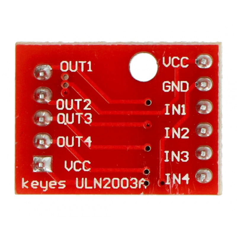 Krokový motor s převodovkou 28BYJ-48 5V / 0,1A / 0,03Nm s