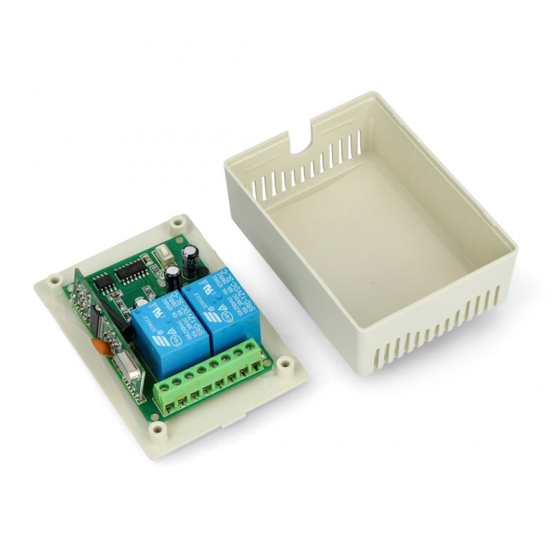 Dálkový ovladač 12 / 24V DC - 433,92MHz - 2 kanály