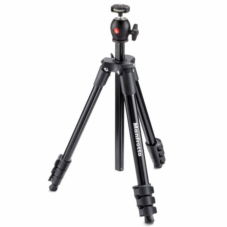 Stativ s kulovou hlavou - černý - Manfrotto Compact Light