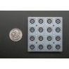 Silicone Elastomer 4x4 Button Keypad - for 3mm LEDs - zdjęcie 6