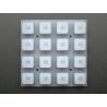 Silicone Elastomer 4x4 Button Keypad - for 3mm LEDs - zdjęcie 7