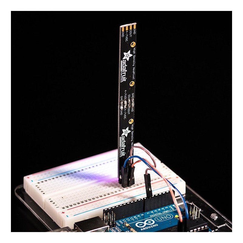 Stick NeoPixel - 8 x WS2812 5050 RGB LED s integrovanými ovladači
