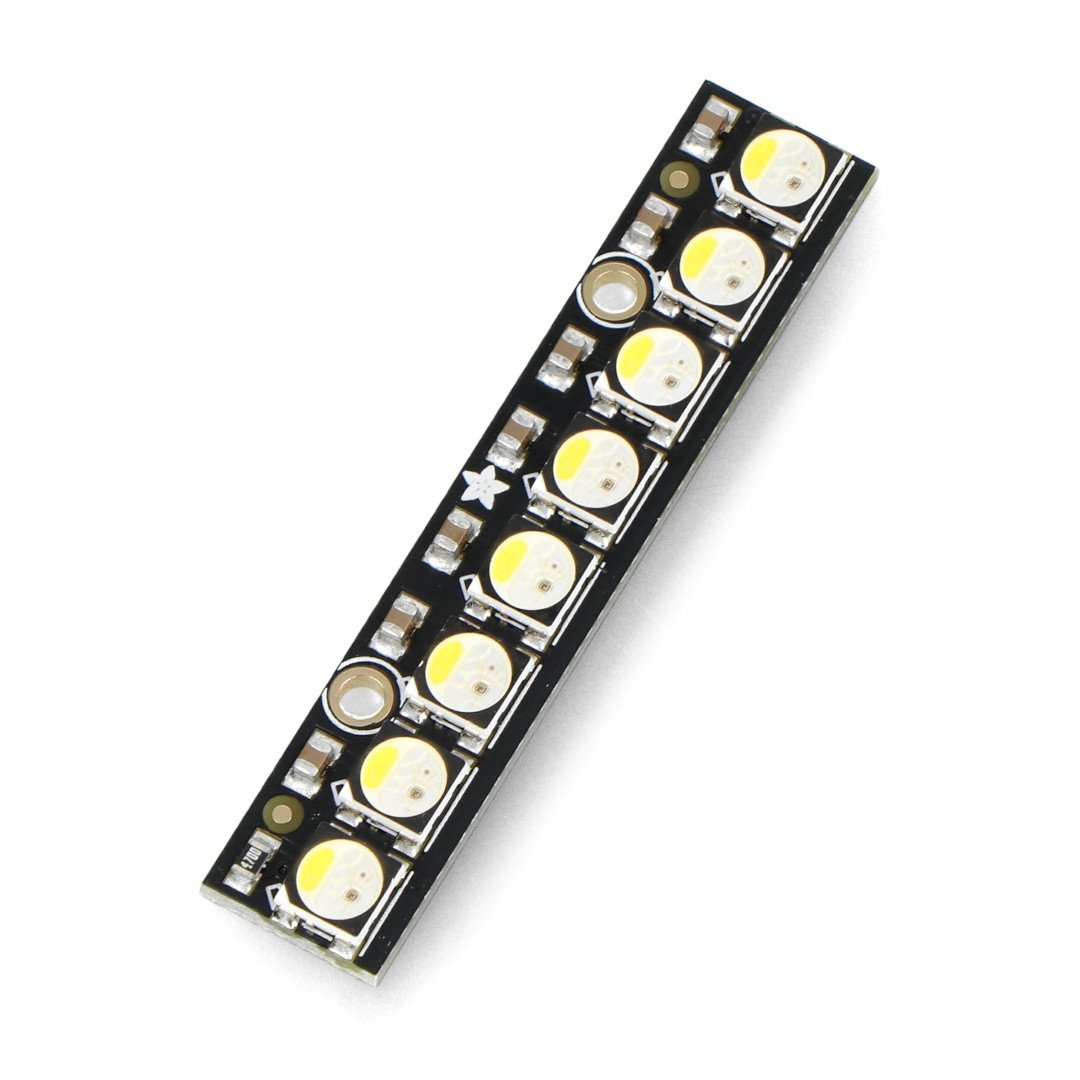 NeoPixel Stick - LED pásek 8 x RGBW 5050 - WS2812B / SK6812 -