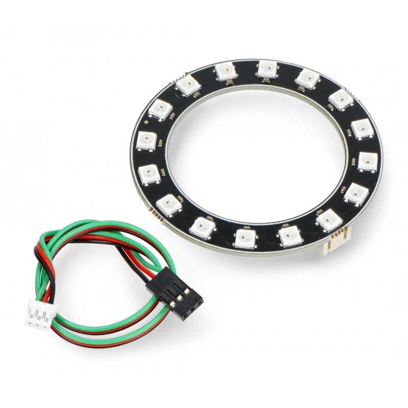 RGB LED prsten WS2812-16 - 70 mm - DFRobot DFR0888-16