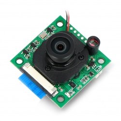 Fotoaparát ArduCam Sony IMX219 8MPx CS mount - noční s objektivem LS-1820 a IR-CUT - pro Raspberry Pi
