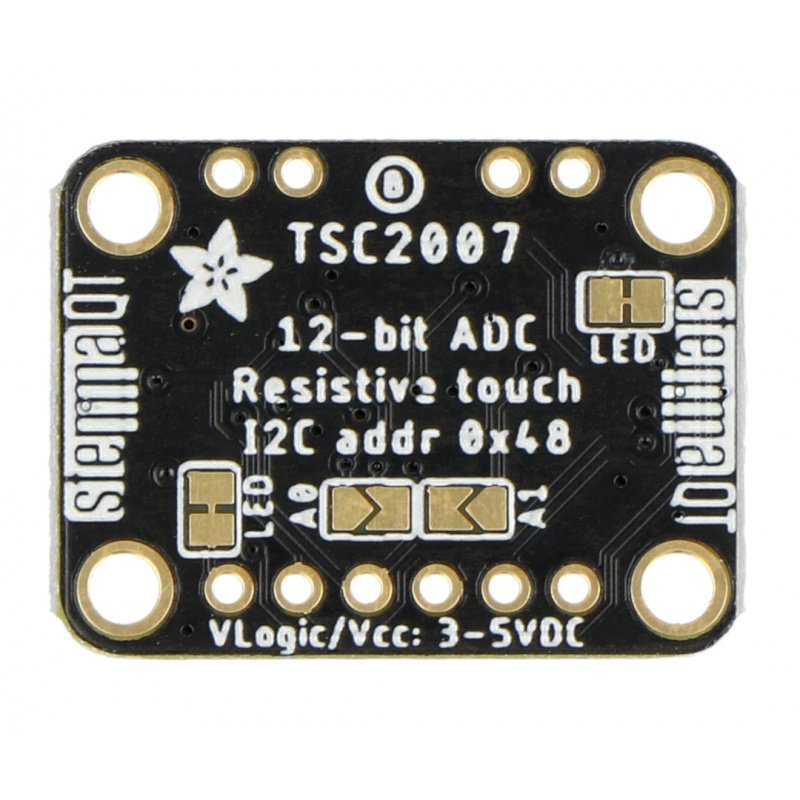 Adafruit TSC2007 I2C Resistive Touch Screen Controller - STEMMA